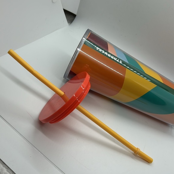 Starbucks 2020 Pride Glitter Siren Rainbow Target Exclusive Tumbler with Straw - Picture 6 of 10